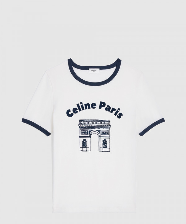 [CELINE-셀린느]루즈 티셔츠 코튼 저지 2X03K6